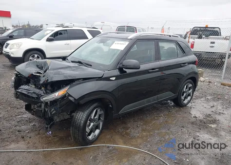 2020 Hyundai Venue Sel из США, поврежденный, VIN KMHRC8A37LU028991